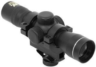 NcStar 4X30E Red Illuminated AR15 Scope/Carry Handle Mount (SECAQ430G)  Rifle Scopes  Sports & Outdoors