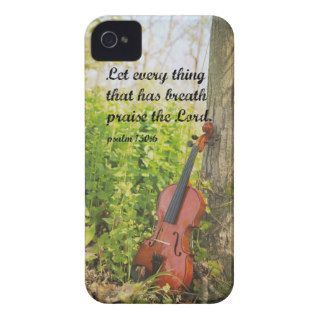 Psalm Praise Violin iPhone 4 Cover