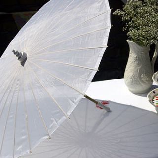 handmade chinese wedding parasol by the brolly shop