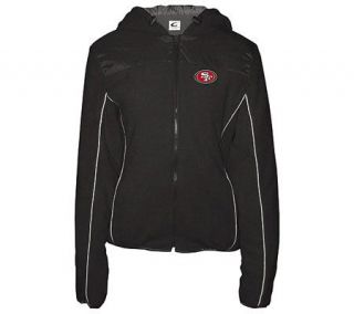 NFL San Francisco 49ers Full Zip Fleece Jacket —