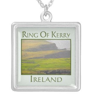 Beautiful Irish Nature Ring Of Kerry Cliff Ireland Custom Necklace