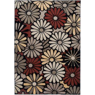 Rizzy Rugs Bayside Black Floral Rug