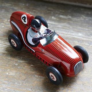 red racing car toy by brush64