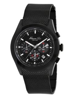 Mens Black Mesh Watch by Kenneth Cole Watches
