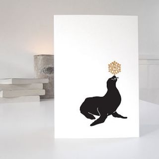 seal christmas card by purpose & worth etc