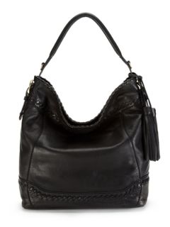 Woven Leather Hobo by Isabella Fiore