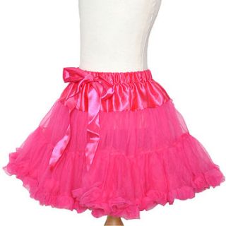 pettiskirt tutu in hot pink by candy bows