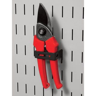 Wall Control Slotted Pegboard Industrial Workstation Accessory Kit — Black, Model# 35-K-WRKBK  Mounting Accessories