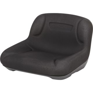 Tractor Seat — Black, Model# TS34-19639  Lawn Tractor   Utility Vehicle Seats