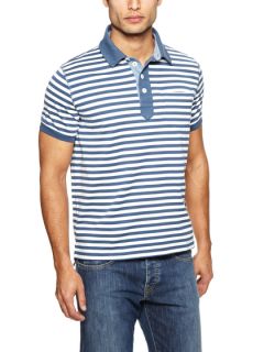 Striped Polo Shirt by Faconnable Tailored Denim