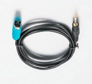 Bigfish 3.5MM AUX INPUT INTERFACE ADAPTOR CABLE KCE 237B Replace KCE 433IV FOR IPOD  ALPINE IDA X301 IDA X301RR IDA X303 IDA X305 IDA X305S CDE 101R RM 102RI 103BT 104BTI W203R  Vehicle Audio Auxiliary Adapters 
