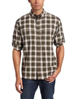 Dakota Grizzly Men's Finley Performance Long Sleeve Shirt, Otter, Medium at  Mens Clothing store Button Down Shirts