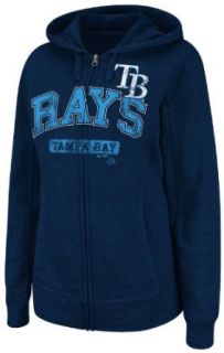 MLB Tampa Bay Rays Real Flava Long Sleeve Full Zip Hoodie Women's  Sports Fan Sweatshirts  Sports & Outdoors