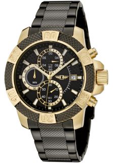 I by Invicta 41691 001  Watches,Mens Chronograph 18k Gold Plated and Black Stainless Steel, Chronograph I by Invicta Quartz Watches