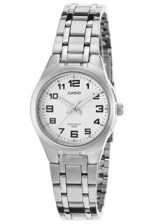 Casio LTP 1310D 7BVDF  Watches,Womens White Dial Silver Tone Base Metal, Casual Casio Quartz Watches