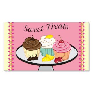 Cupcakes/ Sweet Treats Business Cards