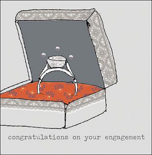 engagement cards by stop the clock design