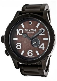 Nixon A057 1107  Watches,Mens Simplify Brown Dial Black IP Stainless Steel, Casual Nixon Quartz Watches
