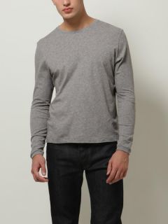 Pima Cotton Long Sleeve T Shirt by NUMBERLab
