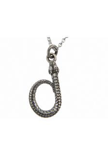 Theo Fennell 60175  Jewelry,Womens Alias D Mamba Sterling Silver Pendant and Chain, Fine Jewelry Theo Fennell Necklaces Jewelry