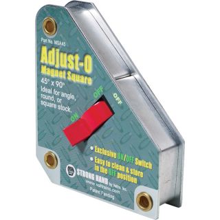 Strong Hand Tools Heavy-Duty Magnet Square, Model# MSA46-HD  Welding Magnets