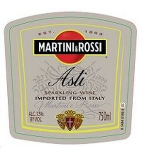 Martini Rossi Asti Spumante NV 750ml Wine