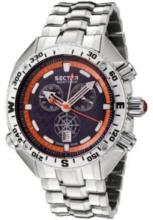 Sector R3273966035  Watches,Mens Yacht Master Chronograph Yacht Timer Stainless Steel, Chronograph Sector Quartz Watches