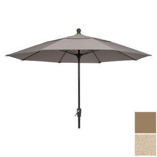Fiberbuilt Beige Market Umbrella with Crank (Common 9 ft x 9 ft; Actual 9 ft x 9 ft)