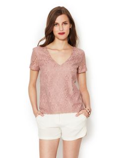 Lace V Neck Top by Ava & Aiden