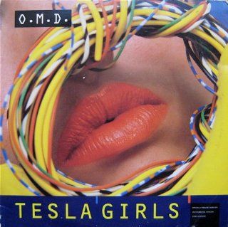 OMD Tesla Girls UK 7" 45 Music