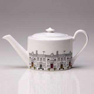 street scene china teapot by lindsey busby designs