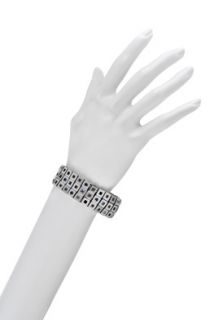 Versace HDL3122A131  Jewelry,Womens 18k White Gold With Blue Sapphires Bracelet, Fine Jewelry Versace Bracelets Jewelry