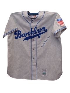 Duke Snider Signed Jersey by Brigandi Coins and Collectibles