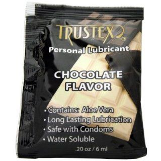 Chocolate Flavored Lubricant with Aloe Vera 12 units. Health & Personal Care
