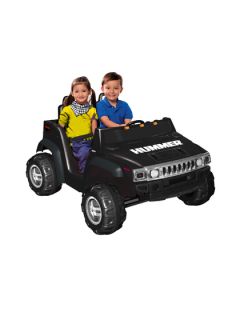 Black 12V Hummer H2 Ride On by Kid Motorz