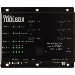 GEFEN GTB HD4K2K 442 / 4x2 Matrix for HDMI with Ultra HD 4K x 2K Support Computers & Accessories