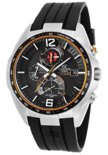 Casio EFR 528 1AVUDF  Watches,Mens Edifice Chronograph Black Dial Black Rubber, Casual Casio Quartz Watches