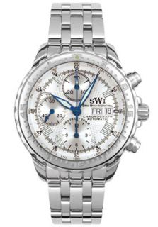 Swiss Watch International A9258.S.S.S P  Watches,Mens Limited Edition Automatic Chronograph Stainless Steel, Chronograph Swiss Watch International Automatic Watches