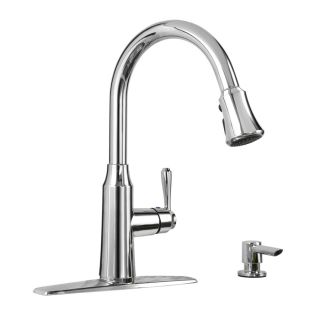 American Standard Soltura Polished Chrome 1 Handle Pull Down Kitchen Faucet