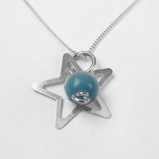 new year lucky star necklace by tales from the earth