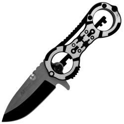 Mtech 6 inch Handcuff Folding Pocket Knife Lockback Knives