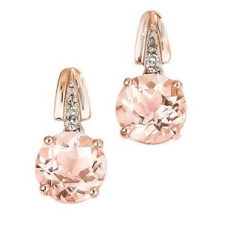 and diamond accent earrings in 14k rose gold orig $ 529 00 449