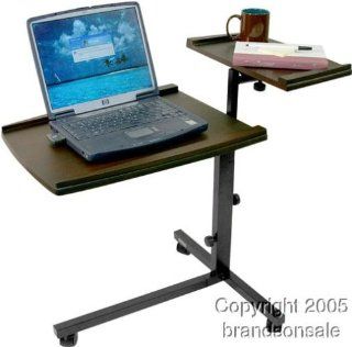 Mobile Laptop Computer Caddie Desk Table   Portable Tables