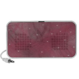 Pink Delight Doodle Speaker Laptop Speaker
