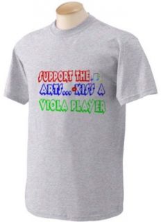Support the Arts Kiss A Viola Player Adult Short Sleeve T Shirt In Various Colors & Sizes Clothing
