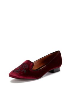 Cary Embroidered Loafer by Schutz