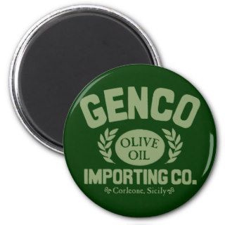 Genco Olive Oil Refrigerator Magnet