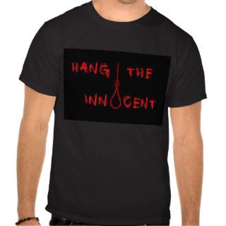 hang the innocent logo t shirt