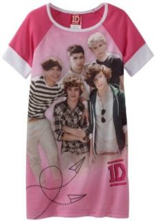 1D One Direction Girls Nightgown (M (7/8)) Clothing