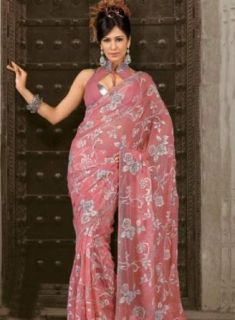 Party Wear Designer Bollywood Indian Dress Sari Saree